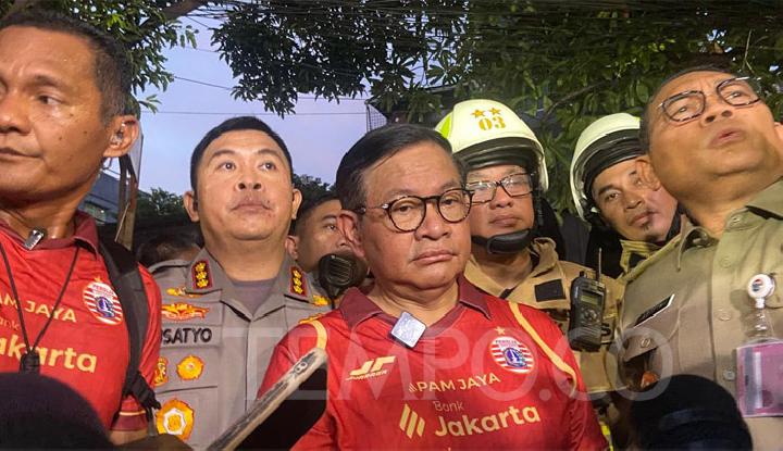 Pemerintah Jakarta Tanggung Biaya Korban Kebakaran Gedung Terra Drone